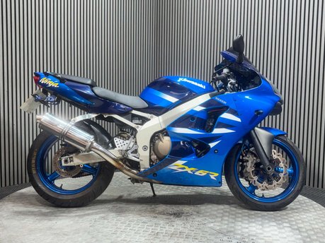 Kawasaki Ninja ZX6R 2001 J MODEL RUNNING PROJECT SPORTS BIKE 600CC