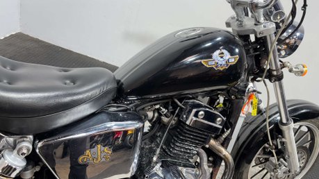 Ajs DD 125 2011 ONLY 8K LARGE TWIN CYLINDER CRUISER PROJECT BIKE 125CC 13