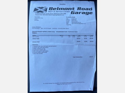 Peugeot Bipper 1.4 HDi 8v S Class II Panel Van 3dr Diesel Manual FWD L1 H1 (123 g/km, 70 b 39