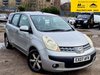 Nissan Note 1.6 16v SE Hatchback 5dr Petrol Automatic (166 g/km, 109 bhp)