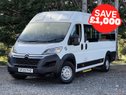Citroen Relay 40 L4H2 17 SEAT LIGHTWEIGHT NON-D1 MINIBUS with RAMP, SENSORS. Euro 6