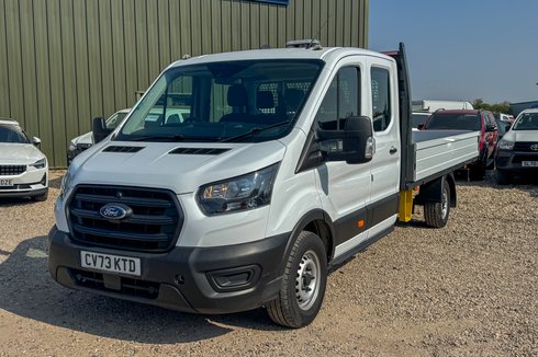 Ford Transit XXLWB L5 Dropside Crew Cab Leader 350 EURO 6