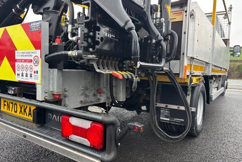 Iveco Daily 70C18D Crew Cab Dropside with Hiab X-Hiduo 062 Crane 29