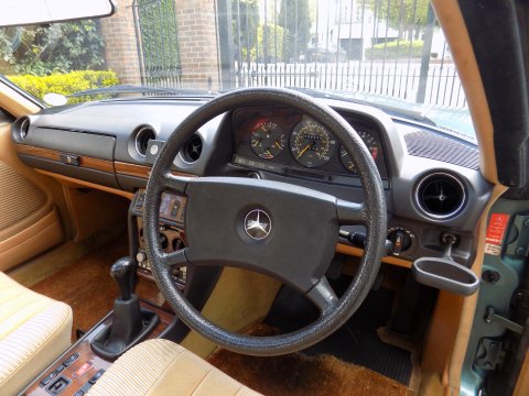 Mercedes-Benz W123 230 CE Pillarless Coupe 14