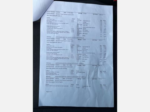 Ford Transit Custom 2.2 TDCi 290 Panel Van 5dr Diesel Manual L1 H2 (186 g/km, 123 bhp) 40