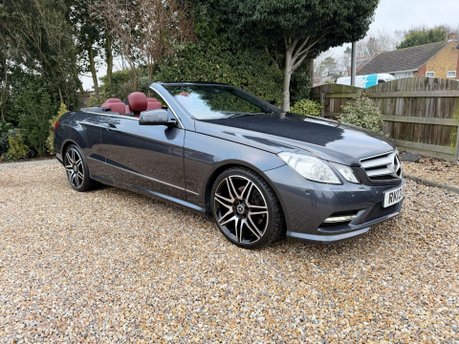 Mercedes-Benz E Class 3.0 E350 CDI V6 BlueEfficiency Sport Cabriolet G-Tronic Euro 5 2dr 2