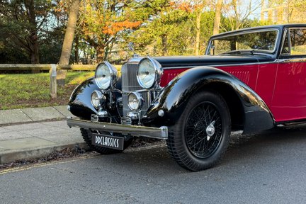 Alvis 4.3 Litre SA 'Airline' Sports Saloon by Bertelli 7
