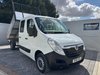 Vauxhall Movano F3500 L3 125 ps Crew Cab Tipper - Air Con - Euro 6