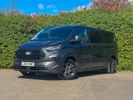 Ford Tourneo Custom Titanium Luxe | 9 Seat | Auto | L2 LWB | Euro 6 | £32491 + VAT
