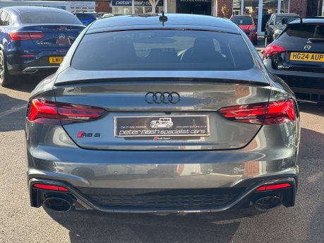 Audi RS5 2.9 TFSI V6 Carbon Black Sportback Petrol Tiptronic quattro Euro 6 (450ps) 18