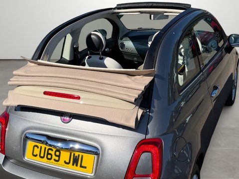 Fiat 500 1.2 Lounge 2dr Dualogic Convertible 11