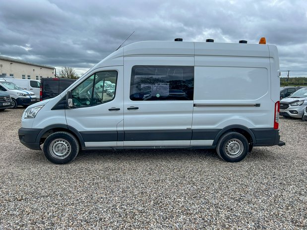 Ford Transit Crew Cab LWB L3H3 High Roof 350 EURO 6 NO VAT 1
