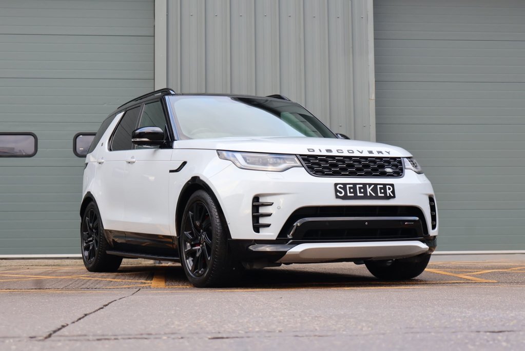 Land Rover Discovery R-DYNAMIC SE MHEV In RARE PEARL WHITE BLACK ROOF AND REAR SEATS  LOW MILES  3