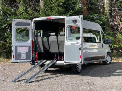 Peugeot Boxer 2.2 435 17seat Non-D1 accessible minibus CanDrive with A/C and Cruise. L3 H 2