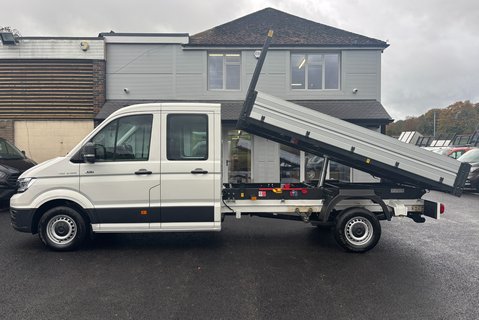 MAN TGE 3.180 DSG 4Motion Crew Cab Tipper - Air Con / LED Headlights 7