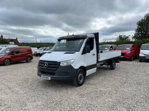 Mercedes-Benz Sprinter Dropside (SOLD) LWB L3 350 EURO 6 NO VAT 2