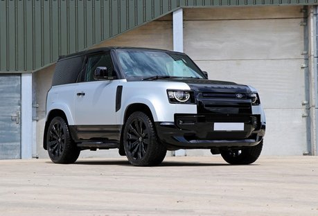 Land Rover Defender 90 HARD TOP Styled by seeker MD demo car stunning road presence 