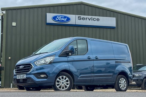 Ford Transit Custom AUTO SWB L1H1 Low Roof Limited 280 Air Con Alloys Cruise Sensors NO VAT