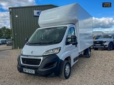 Peugeot Boxer XLWB L4 Luton Bluehdi 335 Air Con Tail Lift EURO 6 SELECT 35