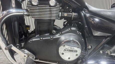Triumph Thunderbird STORM 2011 35K 3 OWNERS BIG CC TWIN CRUISER SISSY BAR 27