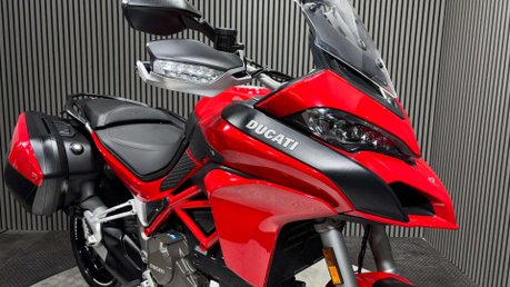 Ducati Multistrada 1200 1200 S Adventure Bike 2015 only 7K full Ducati history 13
