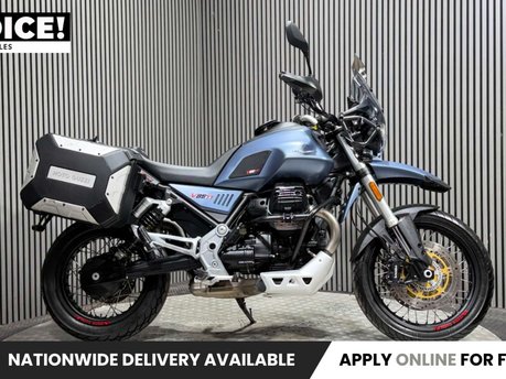 Moto Guzzi V85 850 TT 2019 37K MOT SEPTEMBER 2027 PANNIERS ADVENTURE BIKE