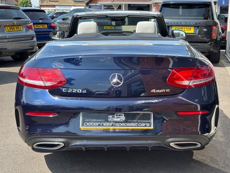 Mercedes-Benz C Class 2.1 C220d AMG Line (Premium Plus) Cabriolet 2dr Diesel 4MATIC (170ps) 11
