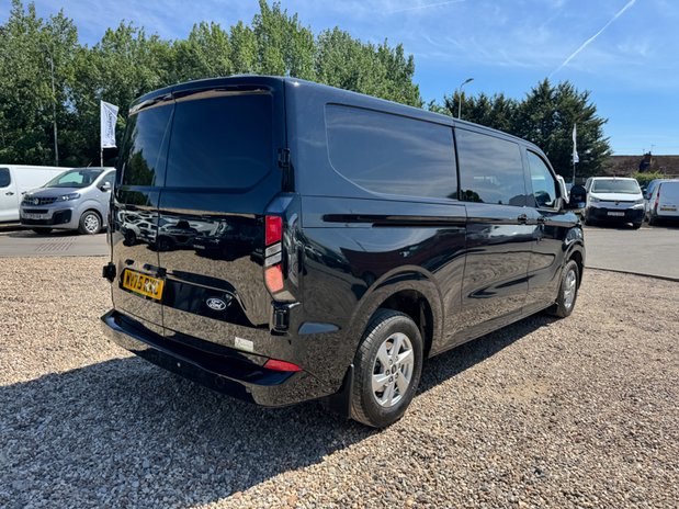 Ford Transit Custom AUTO LWB L2H1 Low Roof Limited Crew Van Air Con Alloys Sensors Cam EURO 6 7