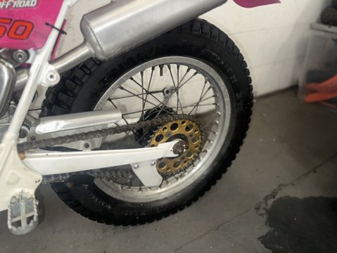 Yamaha Ty 250 PINKY 1992 TRIALS BIKE. MONO SHOCK 10