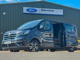 Renault Trafic Crew Cab AUTO LWB L2H1 Sport LI30 A/C Alloys Nav Sensors Tow Bar EURO 6 1