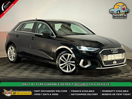 Audi A3 2.0 TDI 30 Sport Sportback 5dr Diesel Manual Euro 6 (s/s) (116 ps)
