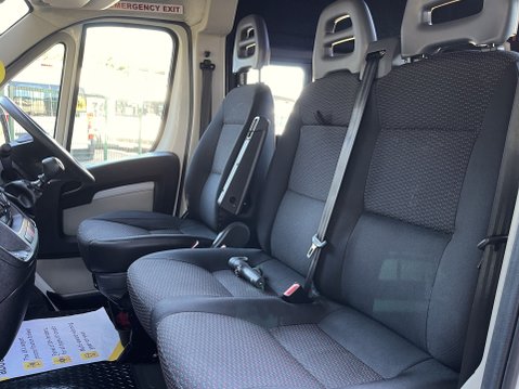 Citroen Relay 40 L4H2 17 SEAT LIGHTWEIGHT NON-D1 MINIBUS with RAMP, SENSORS. Euro 6 22