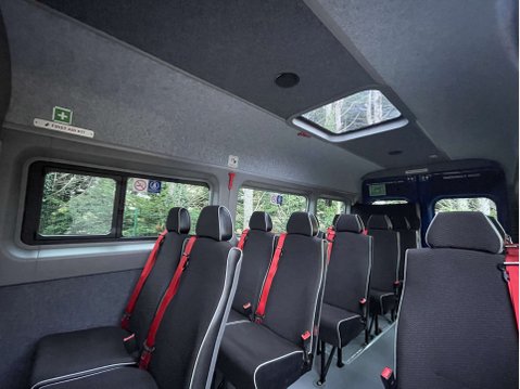 Peugeot Boxer 440 L4H2 17 SEAT NON-D1 Lightweight minibus with full ramp and sensors 25
