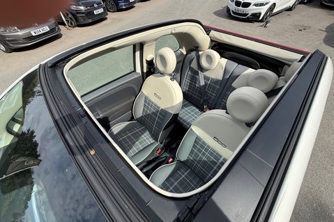 Fiat 500 LOUNGE DUALOGIC -£20 ROAD TAX - RARE AUTOMATIC CABRIOLET 4