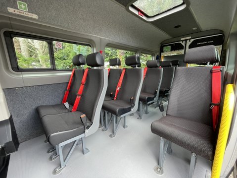 Peugeot Boxer 440 L4H2 17 Seat LIGHTWEIGHT Non-D1 Minibus Lite with Full width ramp. ULEZ 32