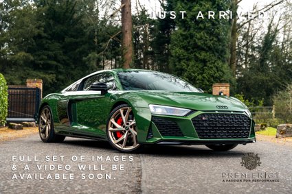 Audi R8 V10 PERFORMANCE EDITION. RWD. SONOMA GREEN. CARBON EXT. FULL PPF. B&O. 