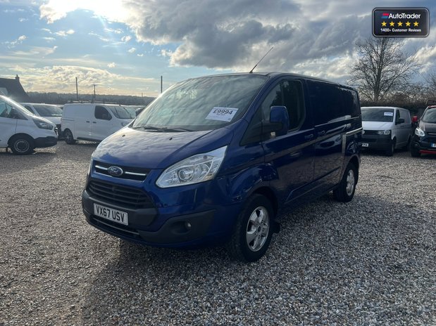 Ford Transit Custom SWB L1H1 Low Roof Limited 270 Air Con Alloys Sensors EURO 6 NO VAT 2
