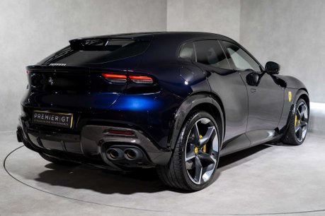 Ferrari Purosangue ATELIER. EXTENSIVE CARBON FIBRE. PAINTED SHIELDS. PASSENGER DISPLAY. P/ROOF 4