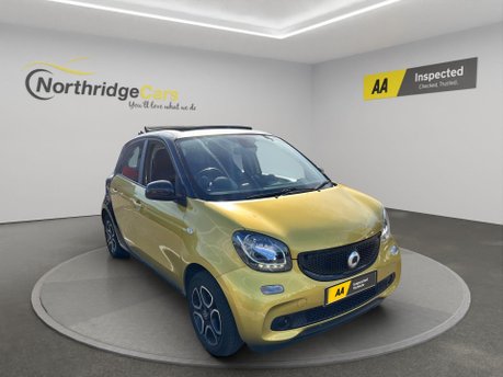 Smart Forfour 1.0 Prime Night Sky (Premium) Euro 6 (s/s) 5dr