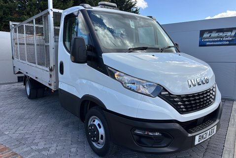 Iveco Daily 35C14 Beavertail Lawnmower Body - Large Ramp - Removable Cages 1