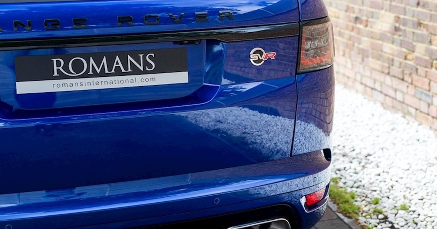 Land Rover unveils the 542bhp Range Rover Sport SVR, Blog | Romans ...