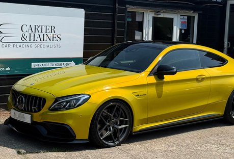 Mercedes-Benz C Class 4.0 C63 V8 BiTurbo AMG (Premium) Coupe 2dr Petrol SpdS MCT Euro 6 (476 ps)