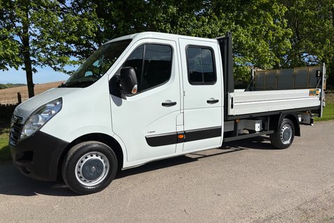 Vauxhall Movano F3500 L3 H1 125 ps Cdti Crew Cab Dropside with Tail Lift - Air Con 1