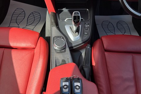 BMW 4 Series 435D XDRIVE M SPORT -ADAPTIVE SUSPENSION -CORAL RED LEATHER  58