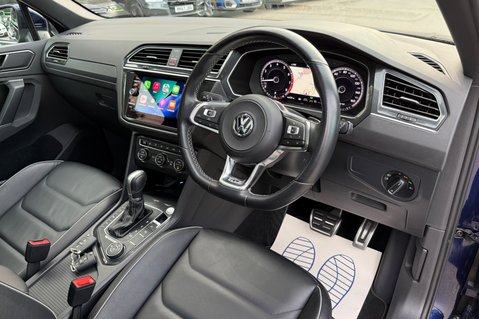 Volkswagen Tiguan R LINE TSI BMT 4MOTION DSG -RARE LEATHER INTERIOR -CAMERA -APPLE CARPLAY  16