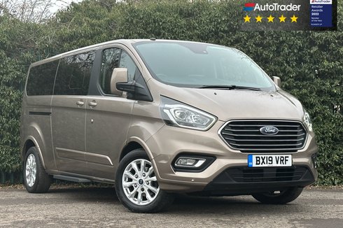 Ford Tourneo Custom Titanium L2 8 Seater No VAT Euro 6 VANLUX