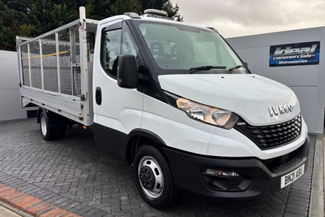 Iveco Daily 35C14 Beavertail Lawnmower Body - Large Ramp - Removable Cages