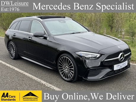 Mercedes-Benz C Class C200 MHEV AMG Line Premium Plus Auto Petrol Estate PAN ROOF/MEMORY SEATS