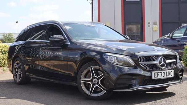 Mercedes-Benz C Class 2.0 C300e 13.5kWh AMG Line Edition Estate 5dr Petrol Plug-in Hybrid G-Troni Service History