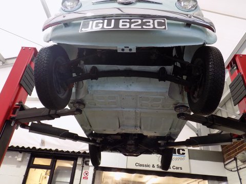 Fiat 500F Electric Conversion 27